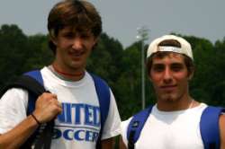 Jon and Louis, members of the State Champion Quest U17 Boys