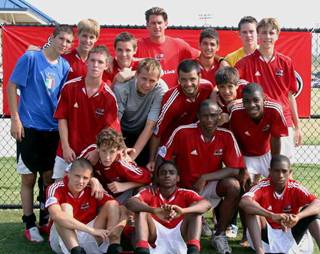Regionals - June 26, 2005 - Taken after TN game, when we clinched as winner of our division and quarterfinalist