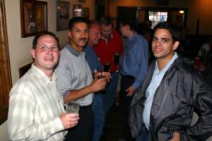 The Softswitch leadership team out for a night on the town during our late July retreat (click any image for a largerview)
