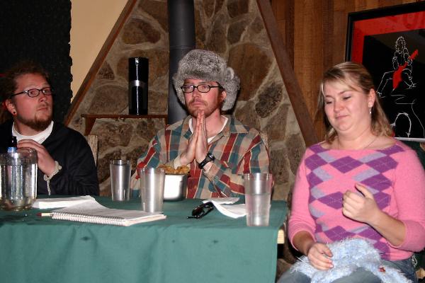 A highlight was the contest to eat the most rocky mountain oysters (they ain't seafood!).