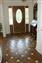Front hall with new parquet floor