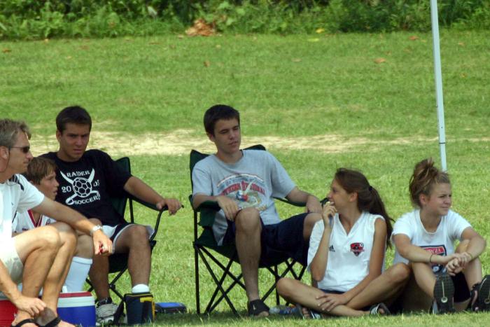 Holding court