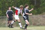 Cam shoots in the first goal