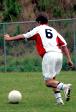 JD makes a great cross to set up Goal #2