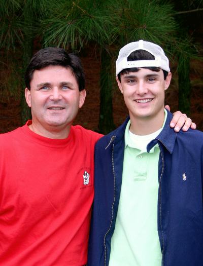 Ben's brother Chris was home from college