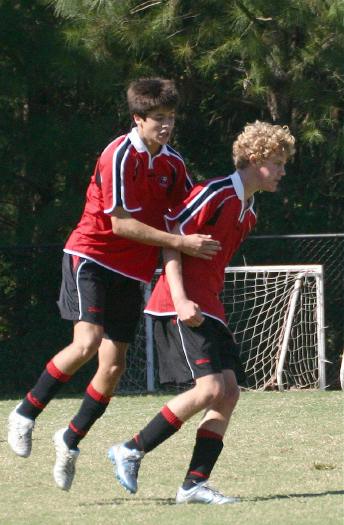 Not long after, we had a second goal to celebrate!