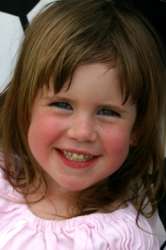 Emily gives a nie smile