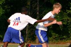 First goal  (click on any picture for a larger view)