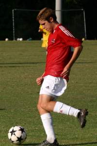Chancey crosses to Ben for Goal 2