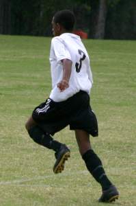 Jonathan goes to goal