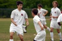 Celebrating a goal