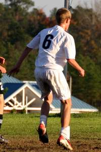...who puts it in the net!