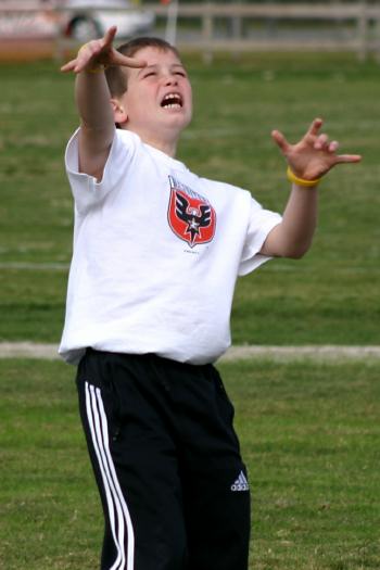 Brandon throws one