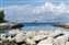 View of the Azamara Quest from Coco Cay