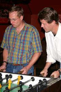 against Rob and Charles