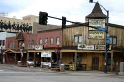 Golden is a quaint town with old-timey shops - click any image for a larger view