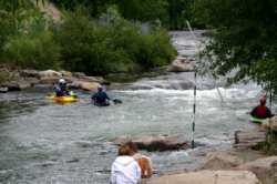 But it's also an outdoor haven, with a stream and great trails. We'll be back