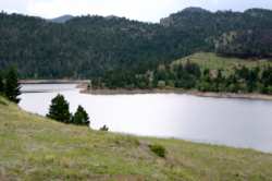 The lake