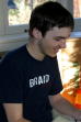 Drew opens presents