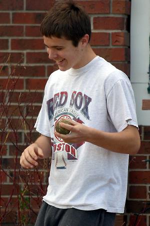 John is ready to throw