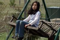 Holly on the swing