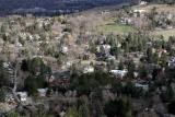 A little more South is the Chatauqua area.  Our house is somewhere in the trees.