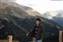 Drew at the Continental Divide in Estes Park about 45 minutes North of Boulder during a visit in August 2005