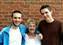 Nana with her boys during a visit in March