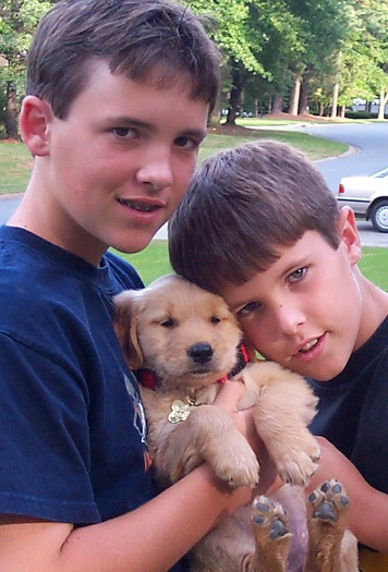 The day we brought her home in 2000 - she was 6 weeks old